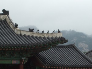 Gyeongbokgung, katto